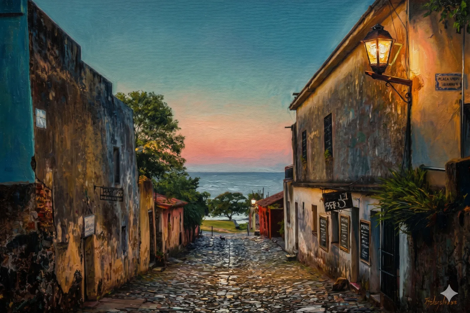 Casa histórica en el casco antiguo de Colonia del Sacramento